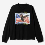 Charlie Kirk Shooters Land Of The Free Home Of The Brave Sweatshirt