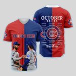 Cubs October 2025 Baseball Jersey