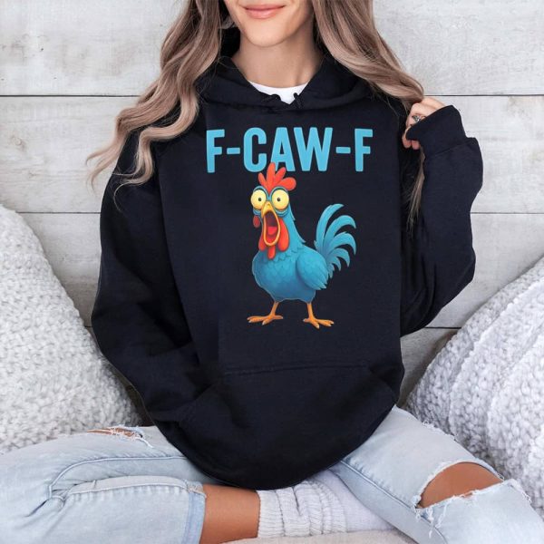 F Caw F Blue Chicken Shirt