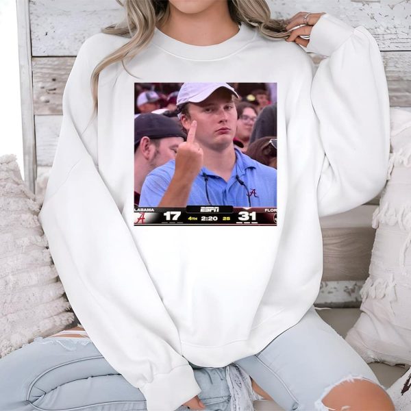 Florida State 31–17 Alabama Angry Fan Fuck Shirt