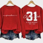 Freedom Charles Kirk Birthday 31 A True Patriot Sweatshirt