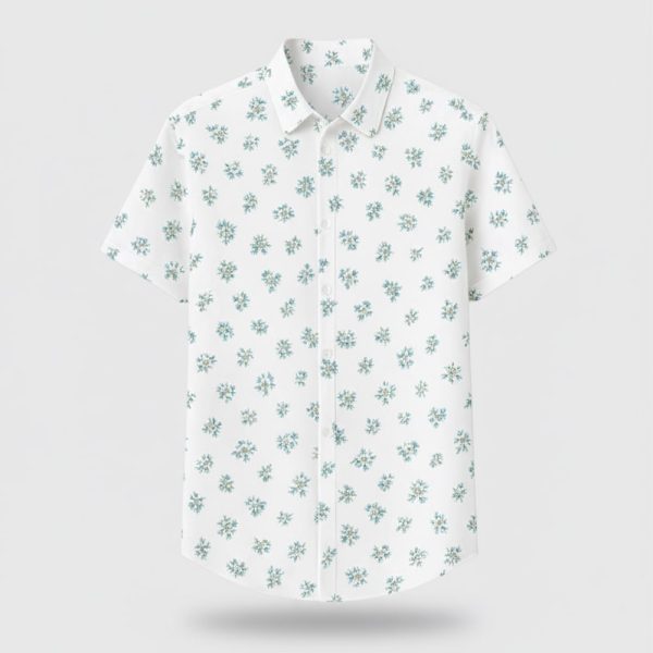 Luigi Mangione Model Floral Shirt