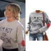 RHOC Jennifer Pedranti I'm Not for Everyone Sweatshirt