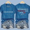 Red Freedom Charlie Kirk Two Sided Shirt3