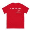 Red Freedom Shirt Charlie Kirk
