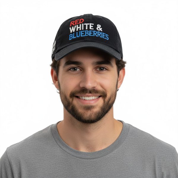 Red White And Blueberries Charlie Kirk 1993-2025 Hat