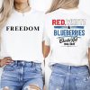 Red White and Blueberries Charlie Kirk Freedom Shirt