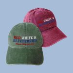 Red White and Blueberries Charlie Kirk Hat