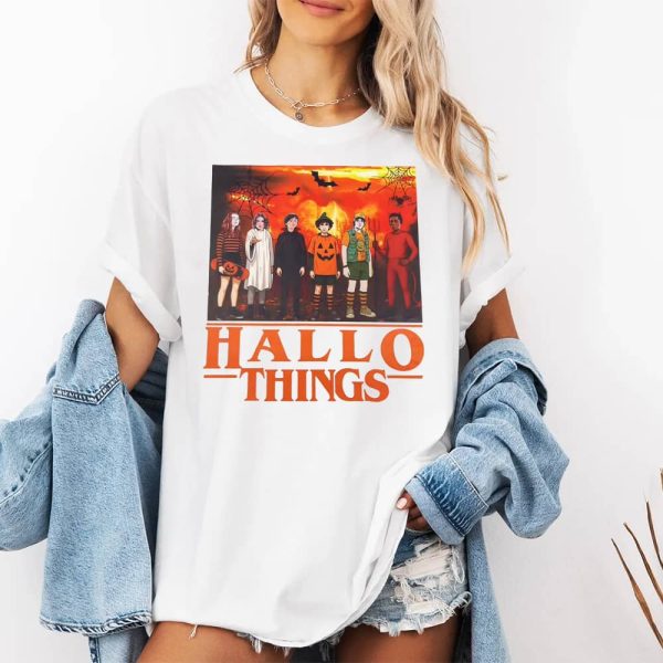 Stranger Things x Halloween Hallo Things Shirt