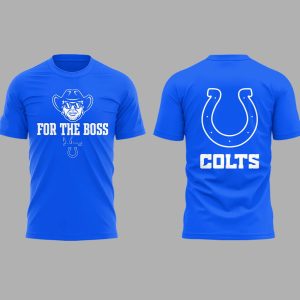 2025 Colts For The Boss Jim Irsay Shirt