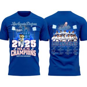 Let's Go Dodgers 2025 NLCS Champions Two-Sided Shirt