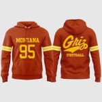 1995 Montana Grizzlies Throwbacks Uniform Hoodie