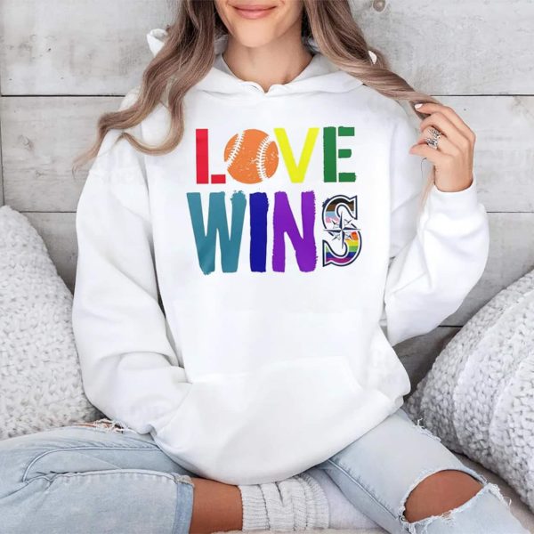 2025 Julio Rodriguez Mariners Love Wins Shirt 4