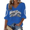 2025 LA Dodgers Hand Sign World Series Waffle T-Shirt 3 2025 LA Dodgers Hand Sign World Series Waffle T-Shirt