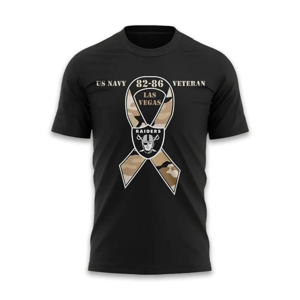 2025 Raiders Us Navy Cold War Veteran Shirt
