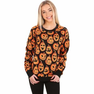Leo Stark Pumpkin Frenzy Halloween Sweater