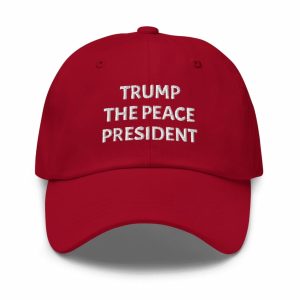 Trump The Peace President Hat