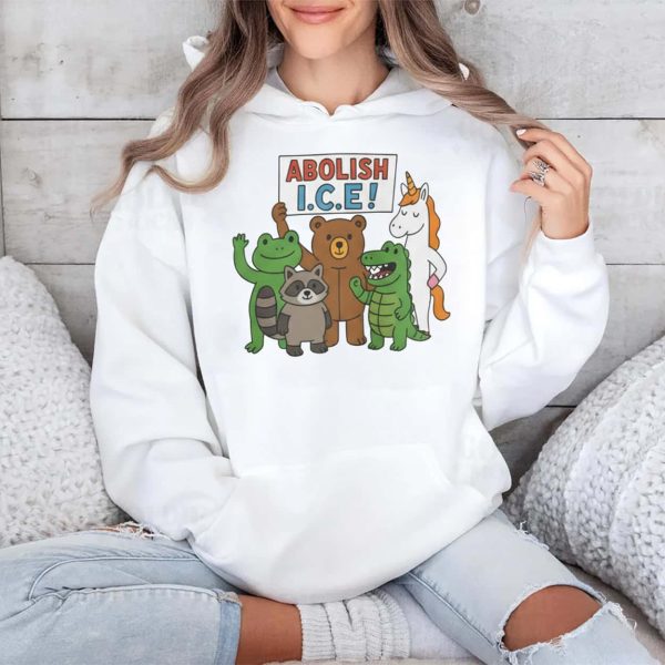 Abolish ICE Frog Unicorn Raccoon Bear Dinosaur Protest Shirt 4