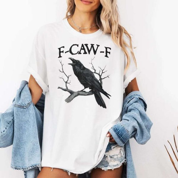 Black Birds F Caw F Shirt 3