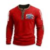 Blue Jays World Series 2025 Print Henley T Shirt 3
