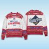 Blue Jays World Series Champions 2025 Christmas Ugly Sweater