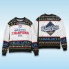 Blue Jays World Series Champions 2025 Christmas Ugly Sweater