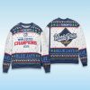 Blue Jays World Series Champions 2025 Christmas Ugly Sweater