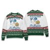 Blue October Ghost Dodgers Christmas Ugly Sweater 1