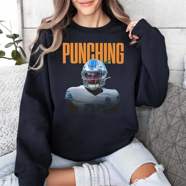 Brian Branch Punching Shirt
