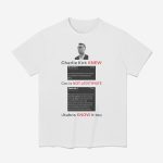 Charlie Kirk New Cox Is Not Legitimate Utahns Know It Too Shirt