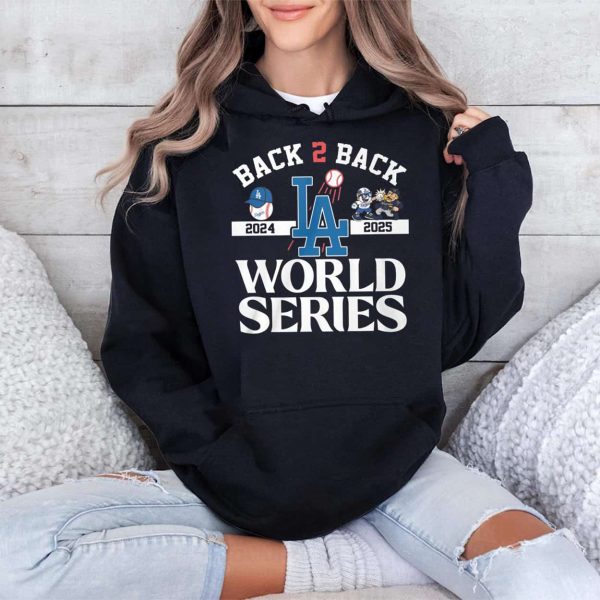 Dodgers Back 2 Back 2024 2025 World Series Shirt