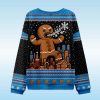 Gingerbread Monster Christmas Ugly Sweatshirt