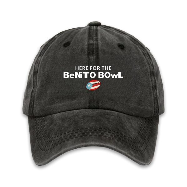 Here For The Benito Bowl Bad Bunny Hat