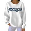 Jays Baseball Elastic Pit Strip Sweatshirt2