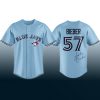 Justin Bieber Blue Jays 57 Jersey