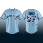 Justin Bieber Blue Jays 57 Jersey