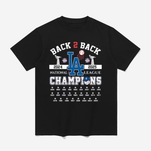 Dodgers B2B 2024-2025 National League Champions Shirt