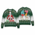 Michael Myers Six Seven Christmas Ugly Sweater