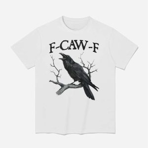 Black Birds F Caw F Shirt 1