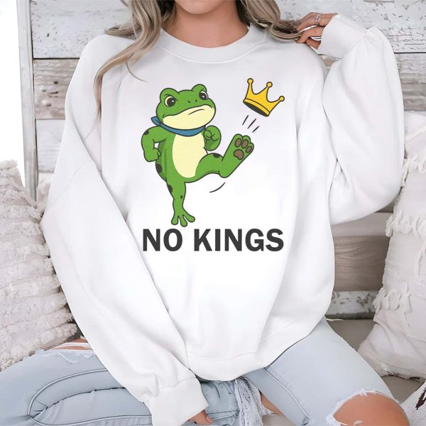 No Kings Portland Frog Protest Shirt 3