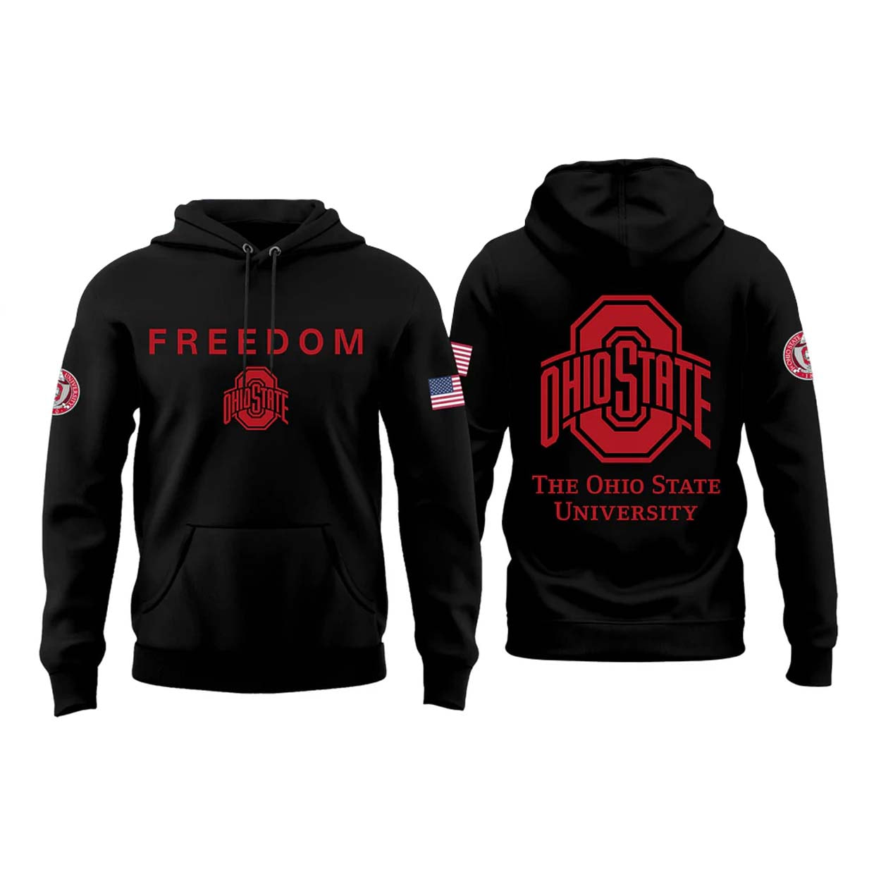 Ohio State Freedom Turning Point USA Hoodie Ohio State Freedom Turning Point USA Hoodie