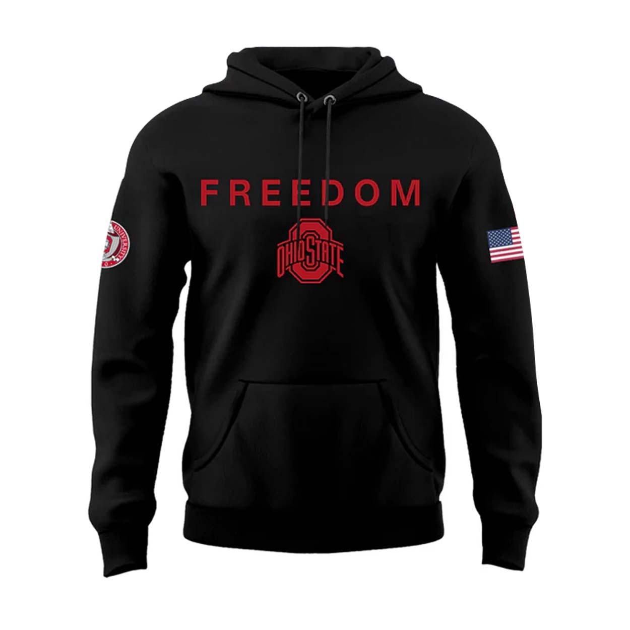 Ohio State Freedom Turning Point USA Hoodie 2 Ohio State Freedom Turning Point USA Hoodie