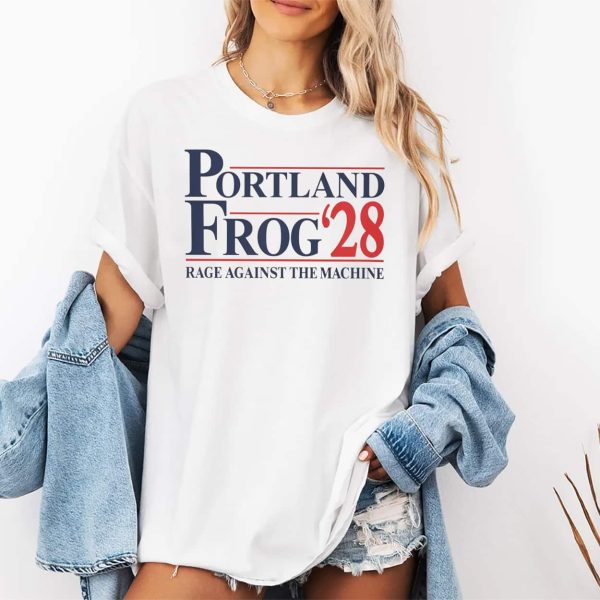 Portland Frog 28 Rage Against The Machine Shirt 2