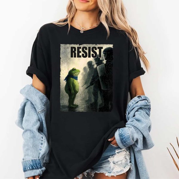 Portland Frog Protest Resist Shirt 2
