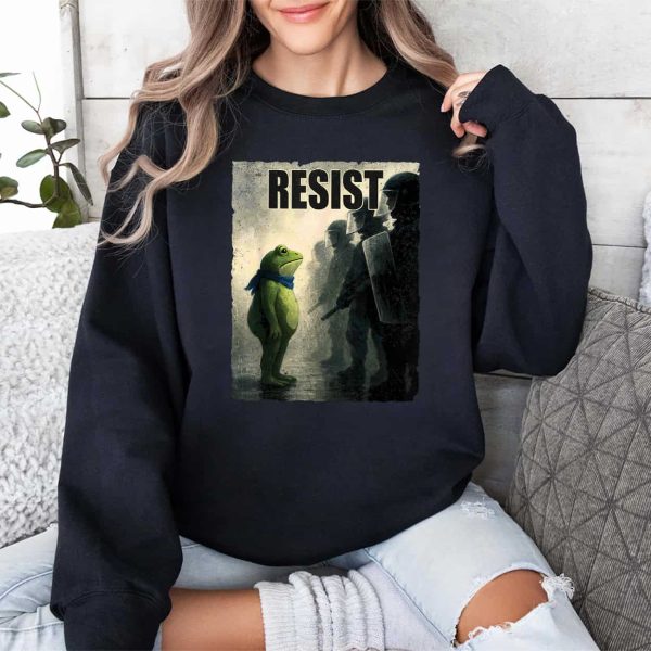 Portland Frog Protest Resist Shirt 3