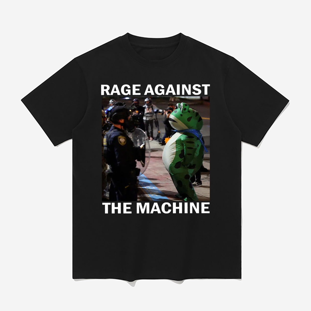 Portland Frog Rage Against The Machine Shirt Portland Frog Rage Against The Machine Shirt