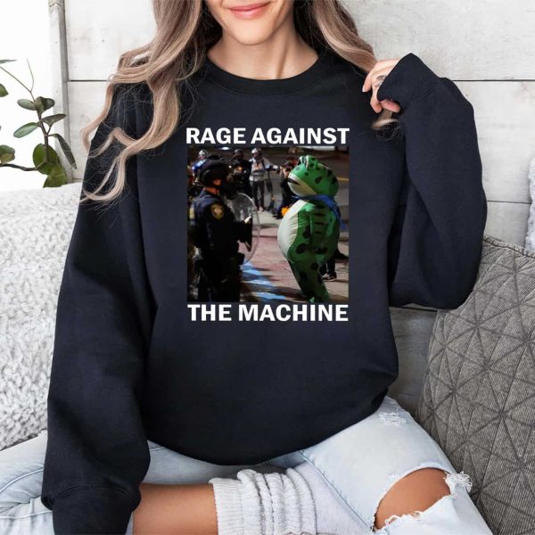 Portland Frog Rage Against The Machine Shirt 3