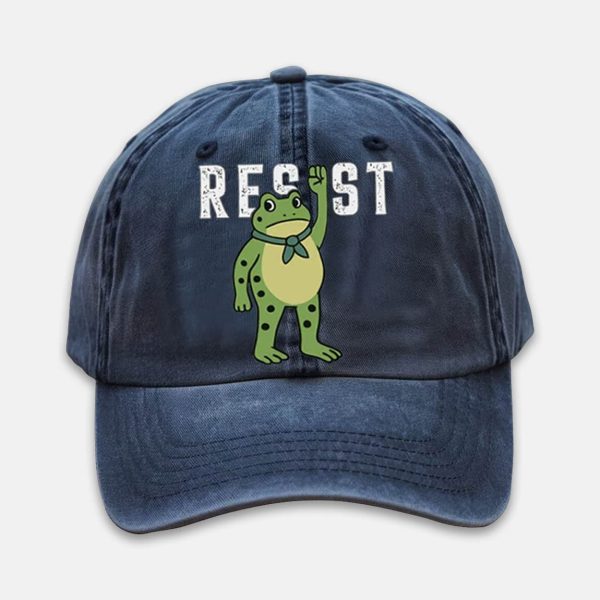 Resist Portland Frog Hat 4