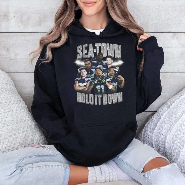 Seahawks Sea Town Hold It Down Shirt 2