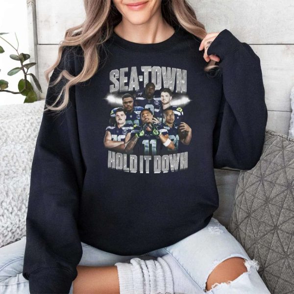 Seahawks Sea Town Hold It Down Shirt 4
